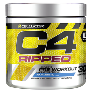C4 Ripped Pre-Workout Icy Blue Razz