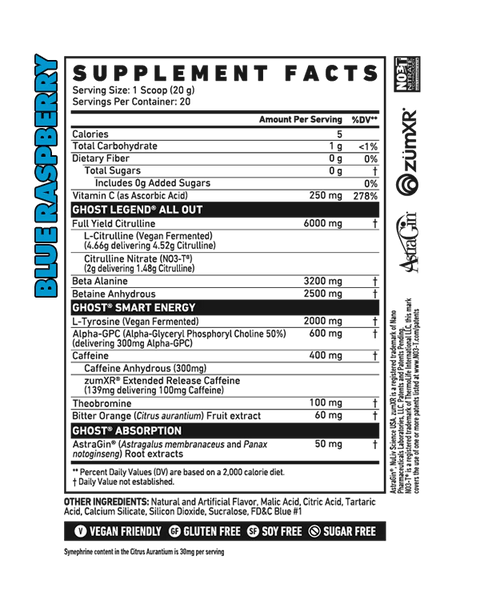 Ghost Legend All Out – isupps